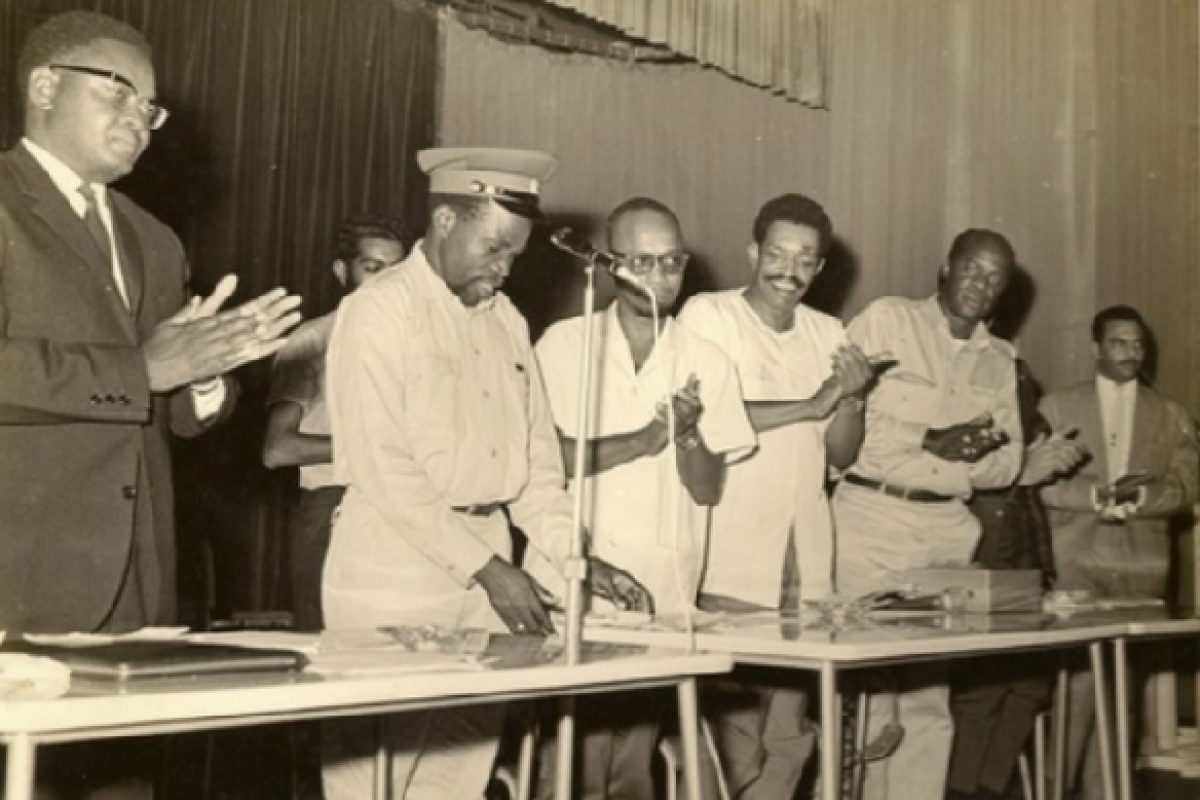 AN, Ac e EM no 2 encontro da CONCP, Dar es Salaam 1967